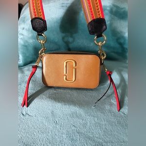 Marc Jacobs The Colorblock Snapshot Zip-Up Crossbody Bag